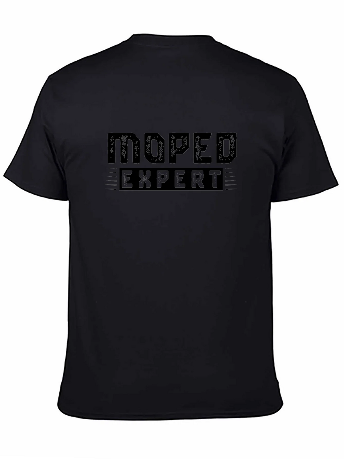 Moped Expert Graphic Tee - Black product image 7