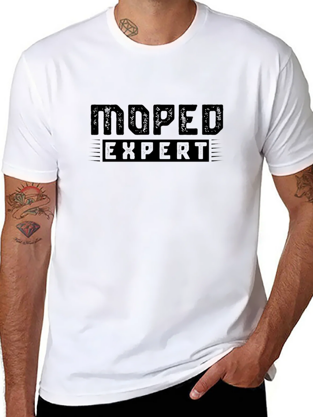 Moped Expert Graphic Tee - Black product image 10