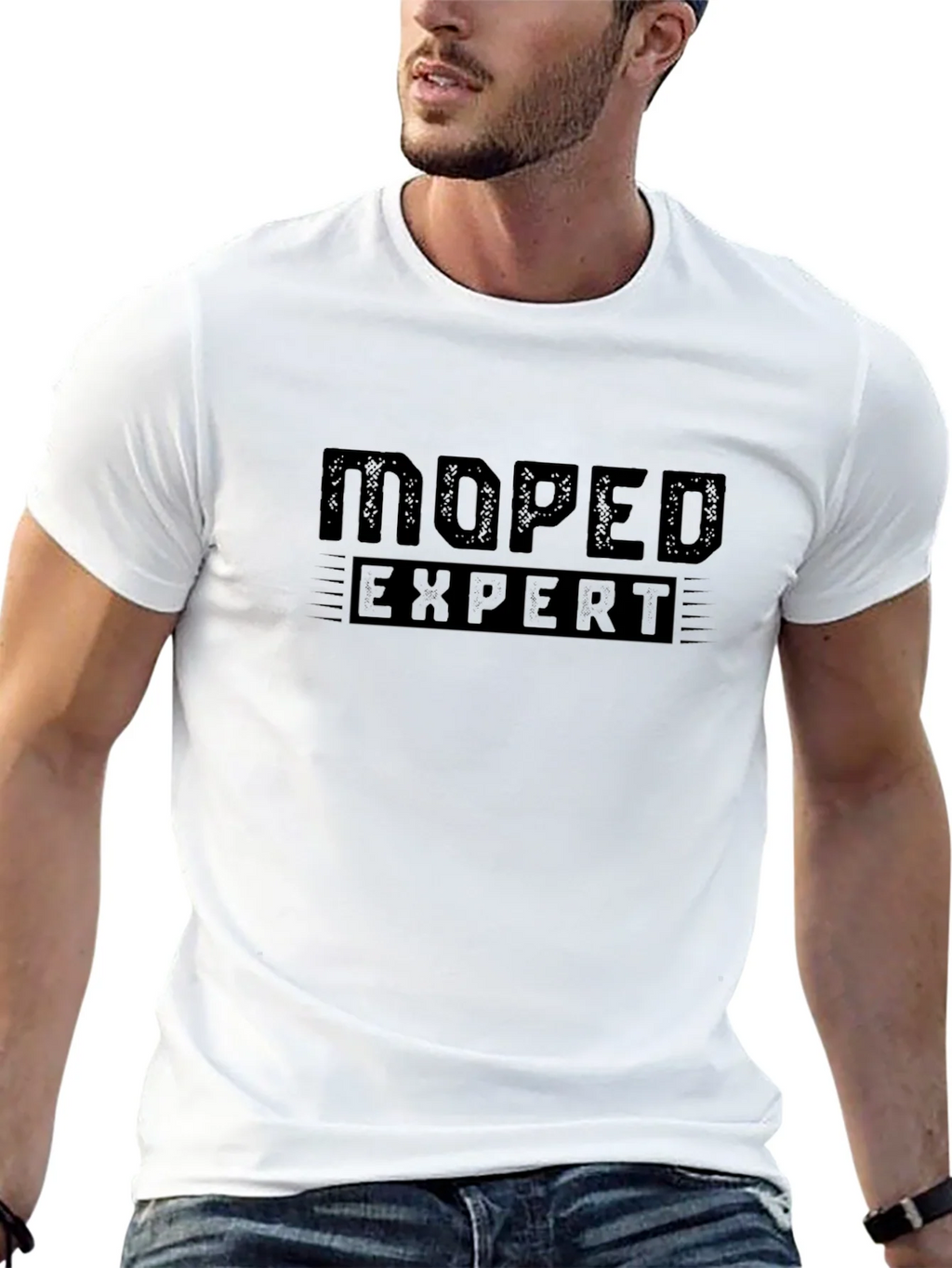 Moped Expert Graphic Tee - Black product image 4