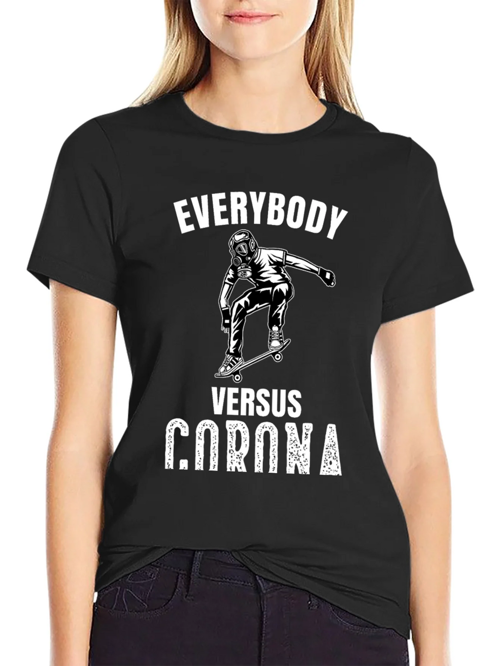 Everybody Versus Corona Graphic Tee product image 5