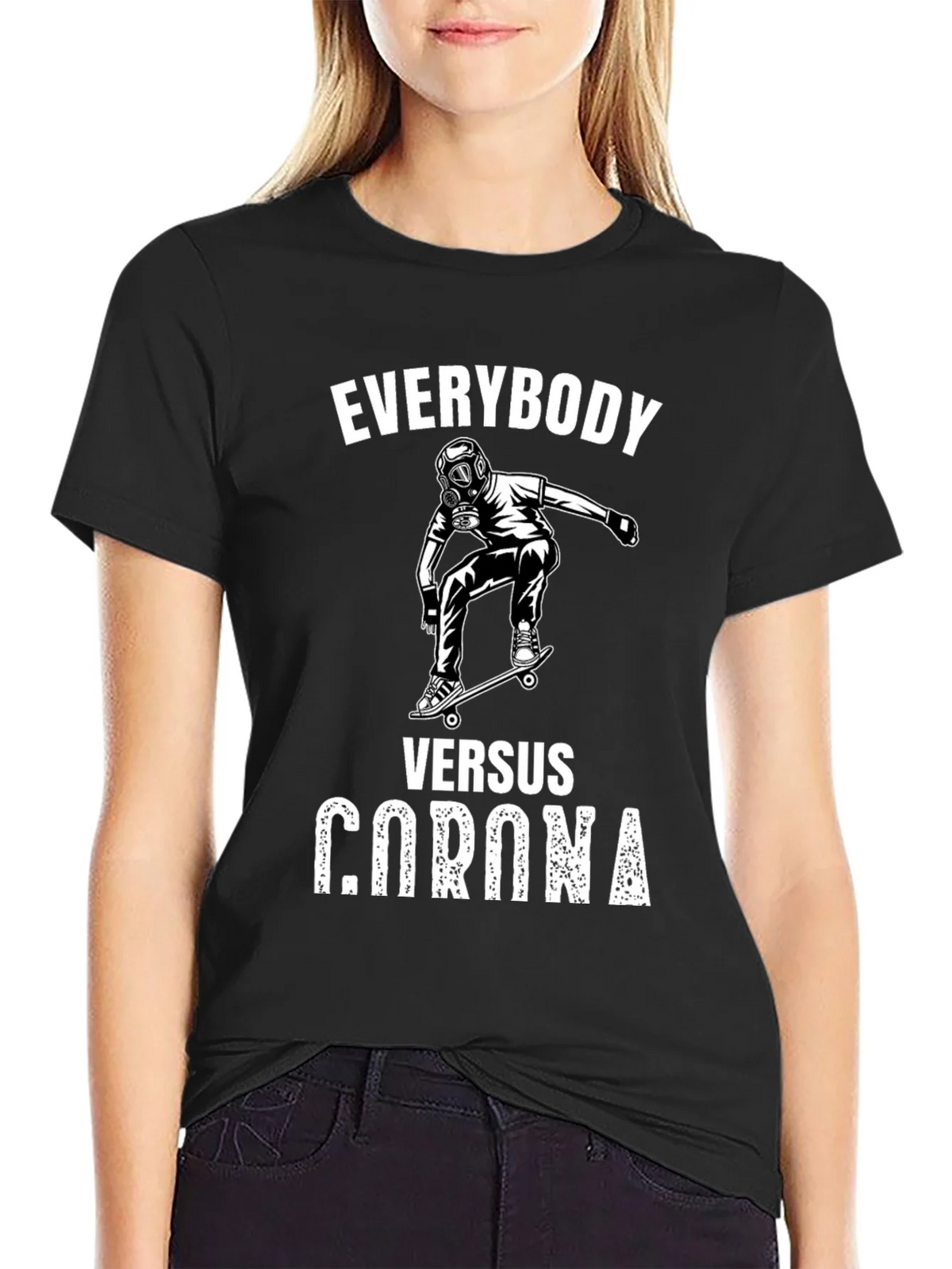 Everybody Versus Corona Graphic Tee product image 5