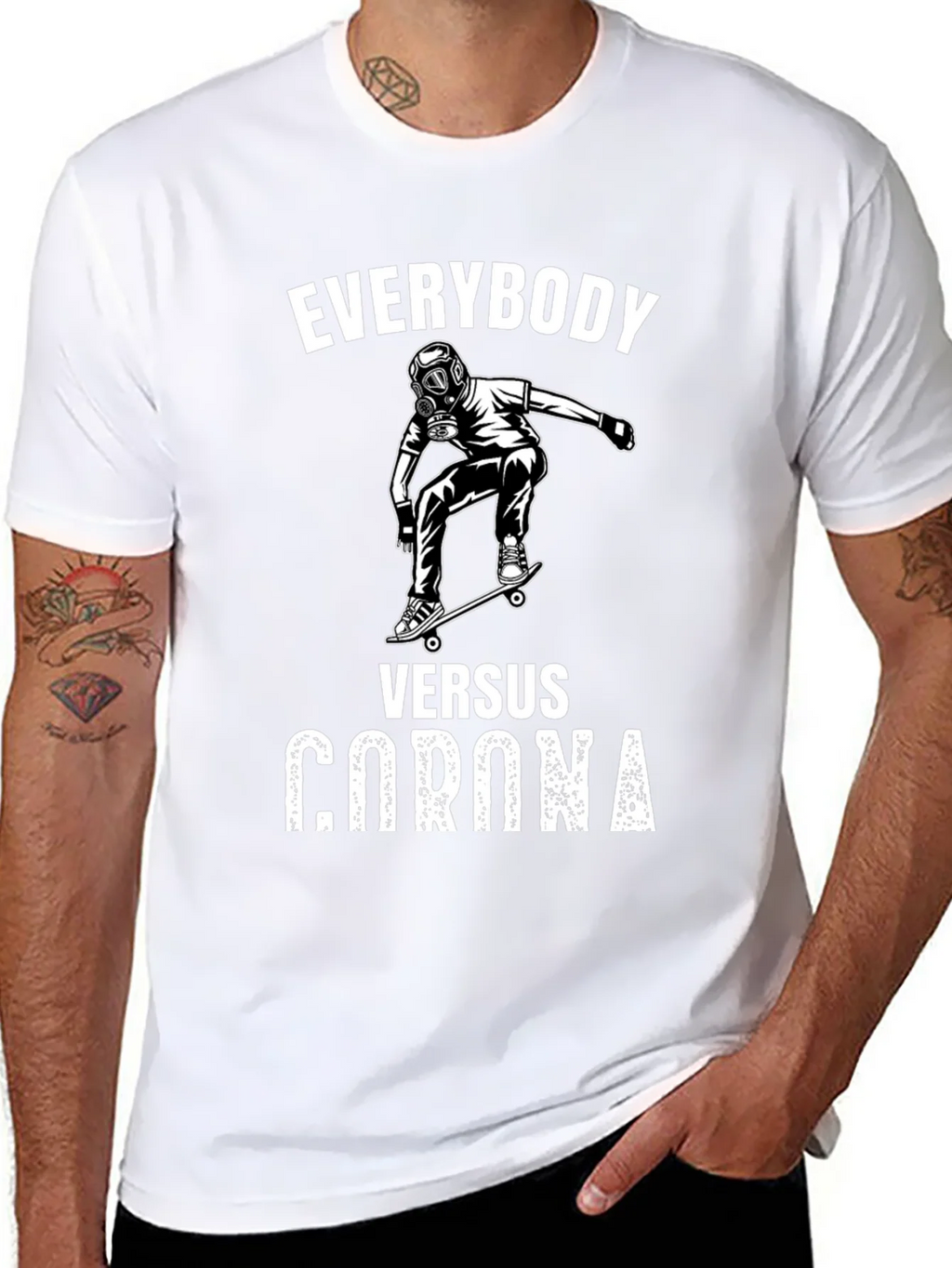 Everybody Versus Corona Graphic Tee product image 10