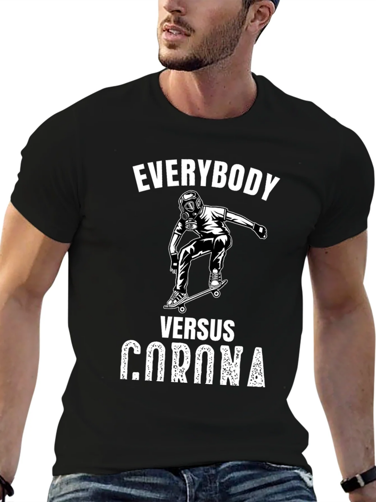 Everybody Versus Corona Graphic Tee product image 9