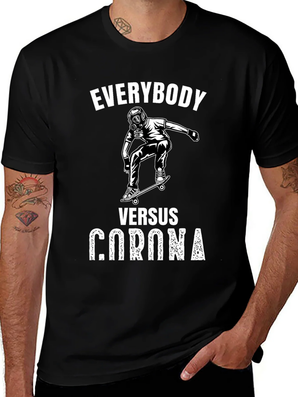 Everybody Versus Corona Graphic Tee product image 1