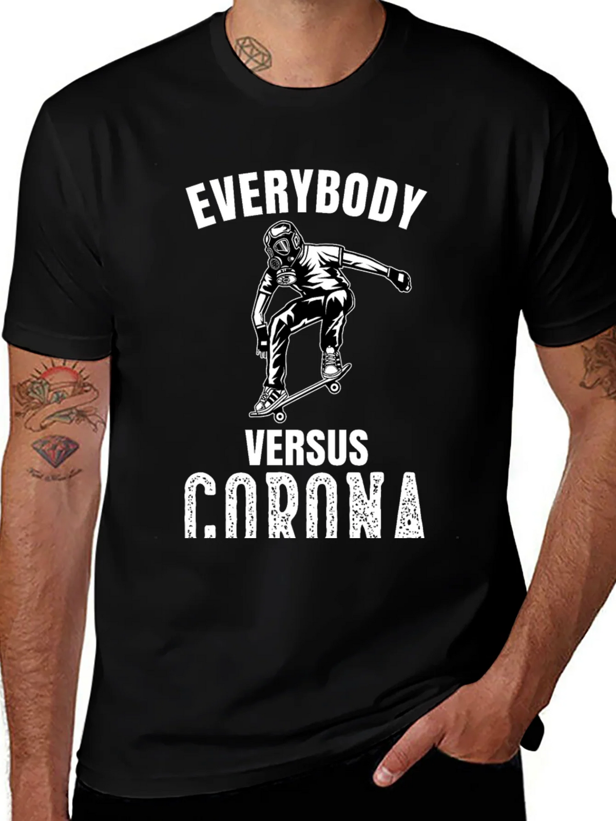 Everybody Versus Corona Graphic Tee product image 1
