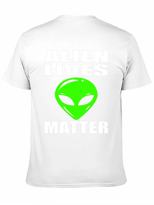 Alien Lives Matter Graphic Tee - Black product image 2