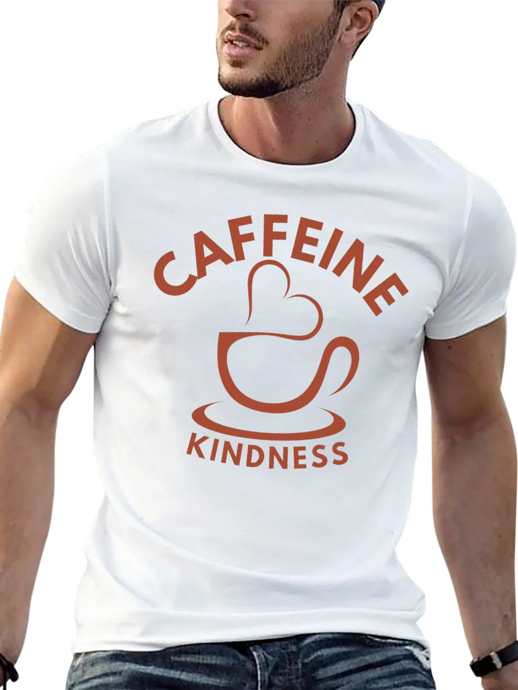 Caffeine Kindness T-Shirt - Coffee Lover Tee product image 4