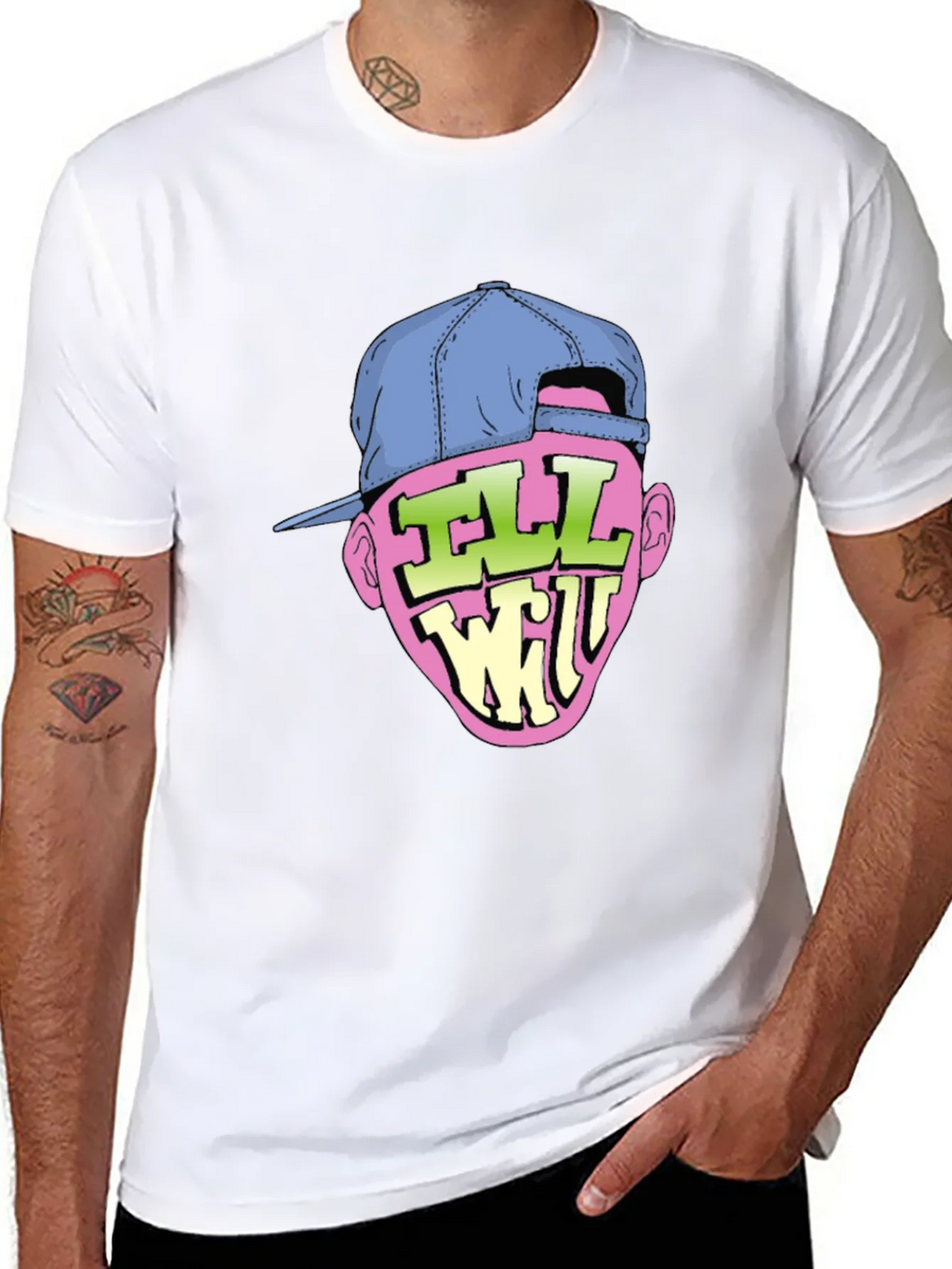 Ill Will Graphic Tee - Black Cotton T-Shirt product image 10
