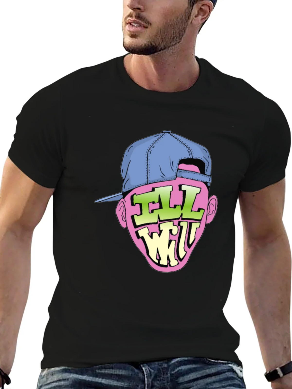 Ill Will Graphic Tee - Black Cotton T-Shirt product image 9
