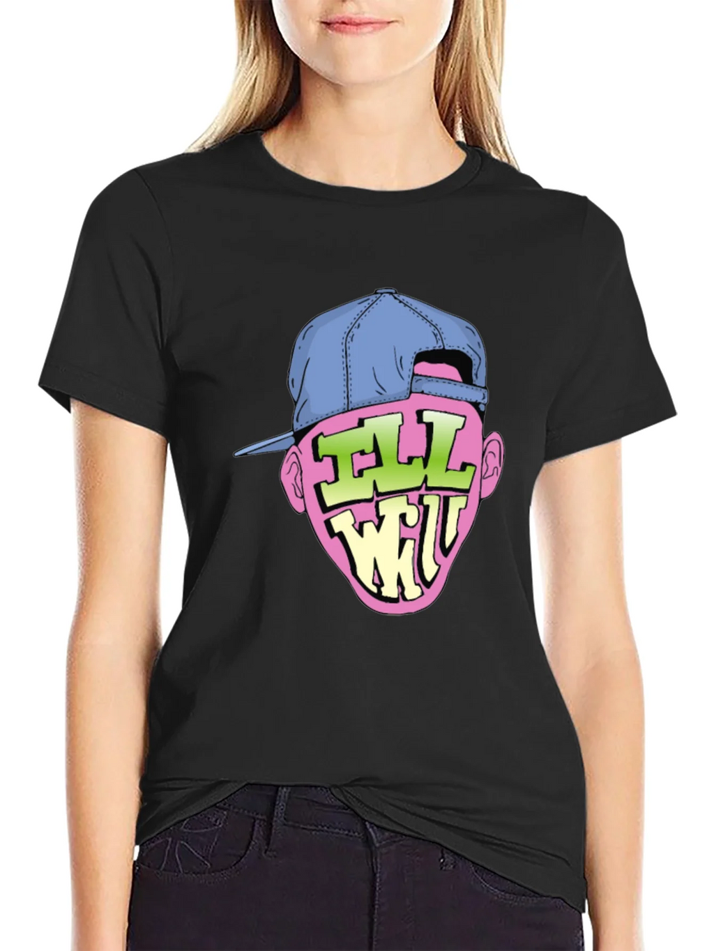 Ill Will Graphic Tee - Black Cotton T-Shirt product image 5