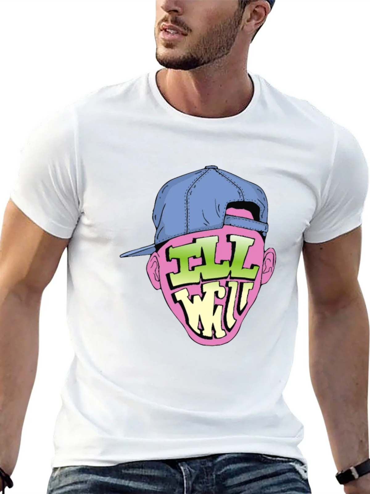 Ill Will Graphic Tee - Black Cotton T-Shirt product image 4