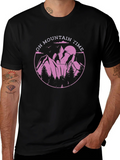 Mountain Time Graphic Tee - Nature Lovers Shirt product image 1