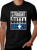 Straight Outta Greece T-Shirt product image 1