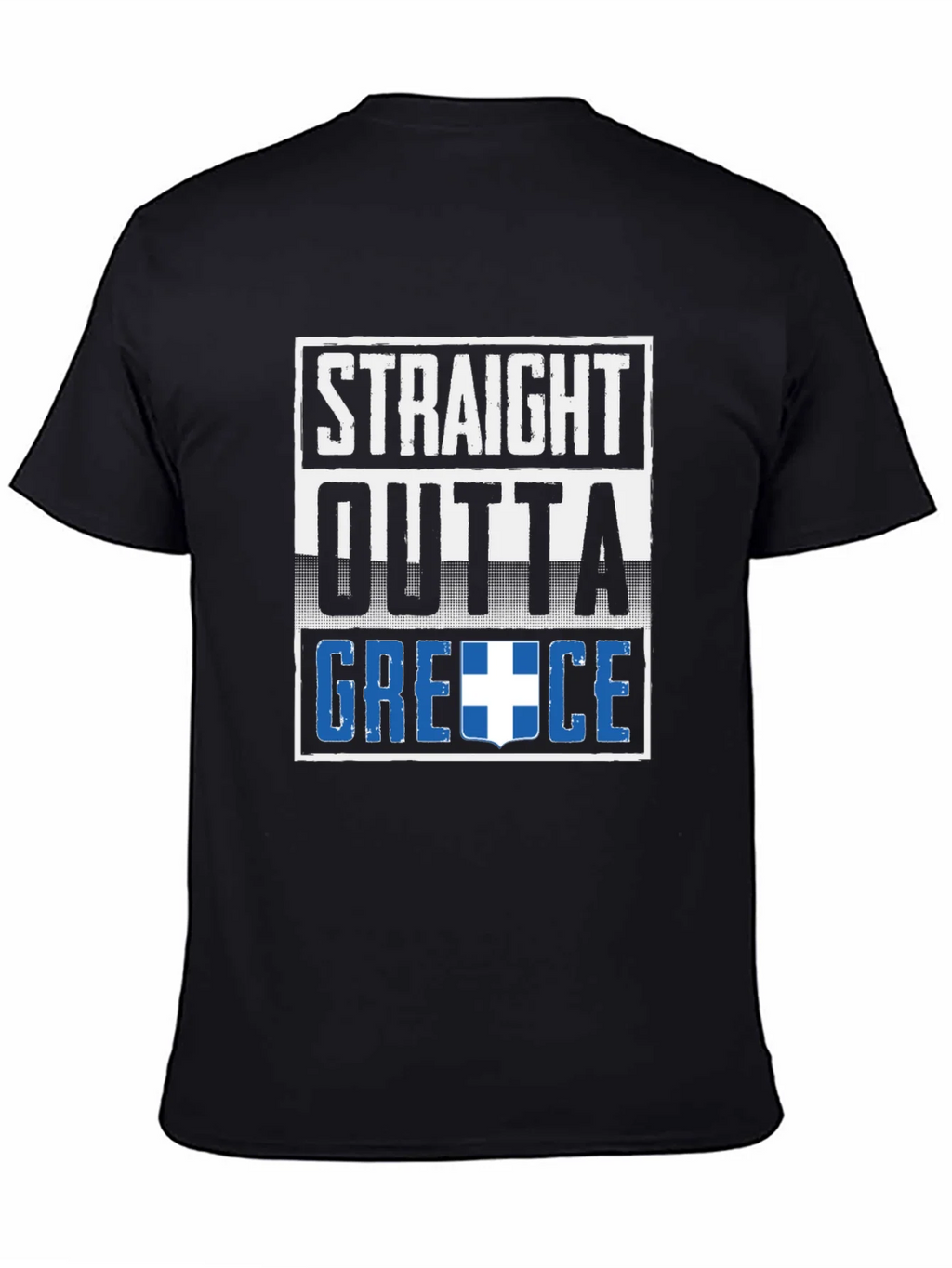 Straight Outta Greece T-Shirt product image 7