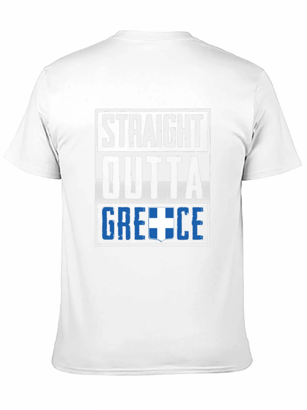 Straight Outta Greece T-Shirt product image 2