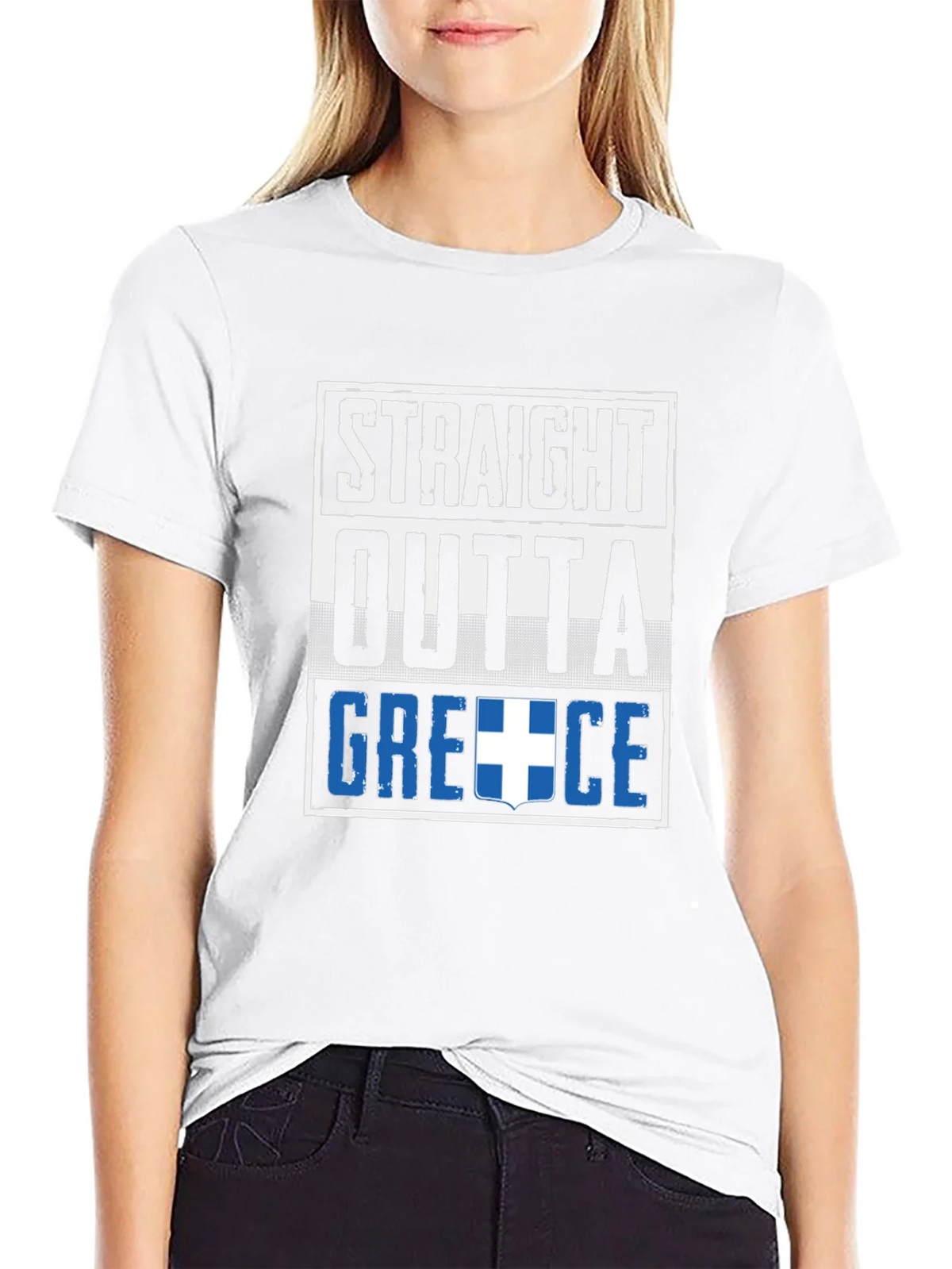 Straight Outta Greece T-Shirt product image 11