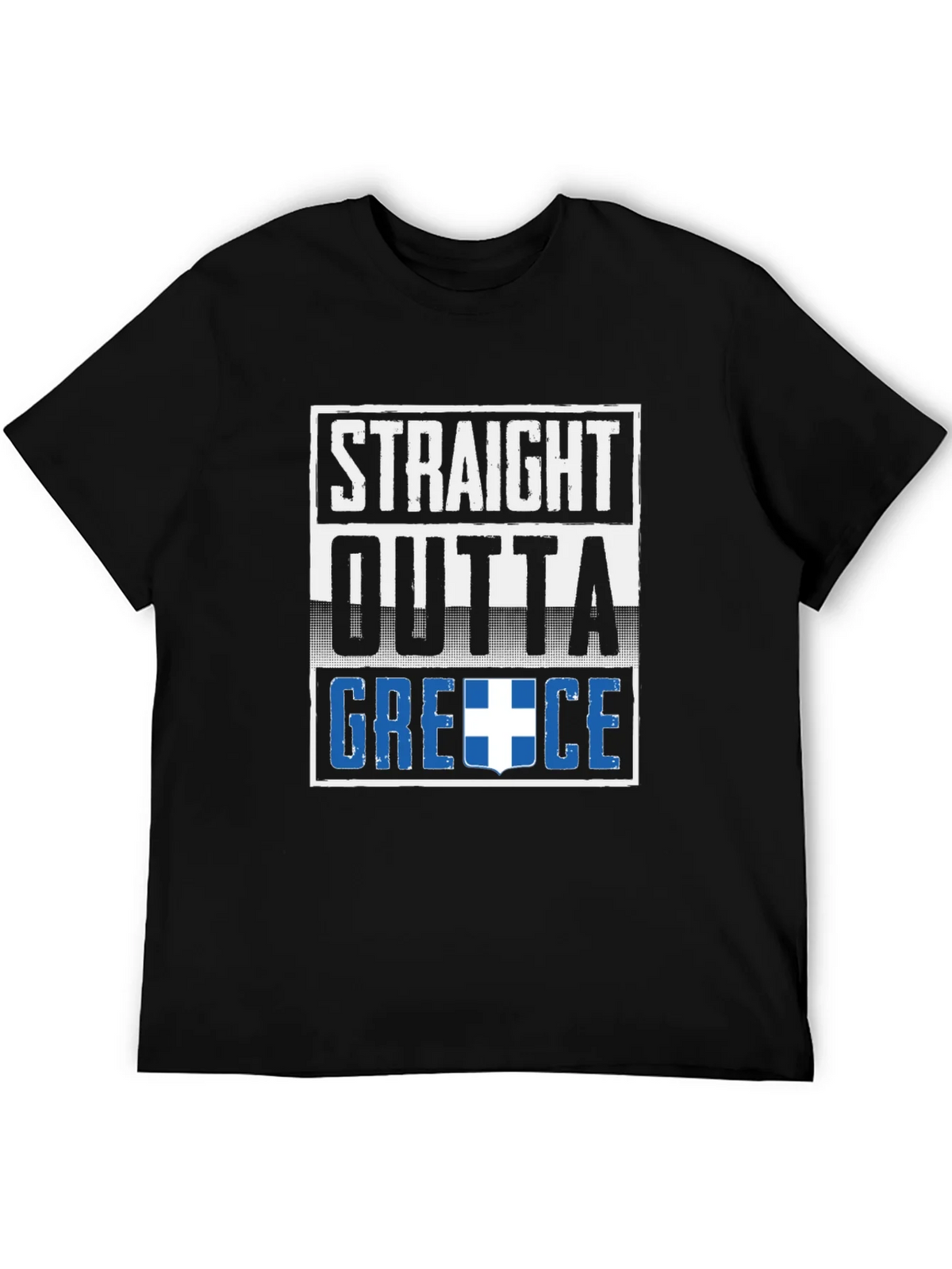 Straight Outta Greece T-Shirt product image 8