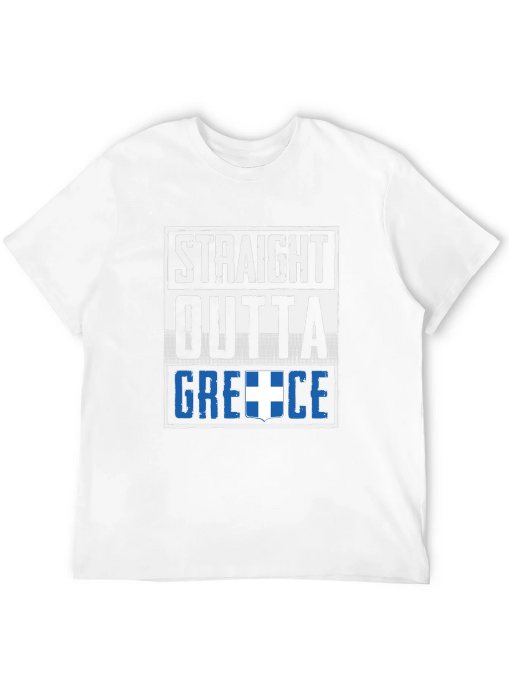 Straight Outta Greece T-Shirt product image 3