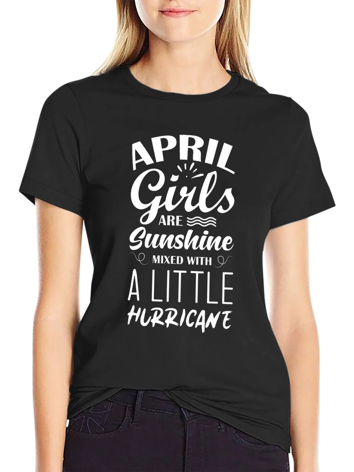 April Girls Sunshine Hurricane Graphic Tee product image 5