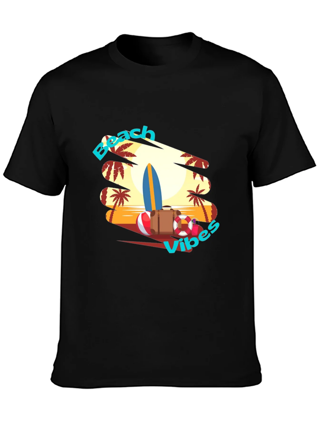 Beach Vibes Graphic T-Shirt - Tropical Summer Tee product image 6