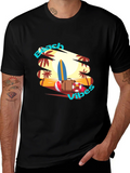 Beach Vibes Graphic T-Shirt - Tropical Summer Tee product image 1