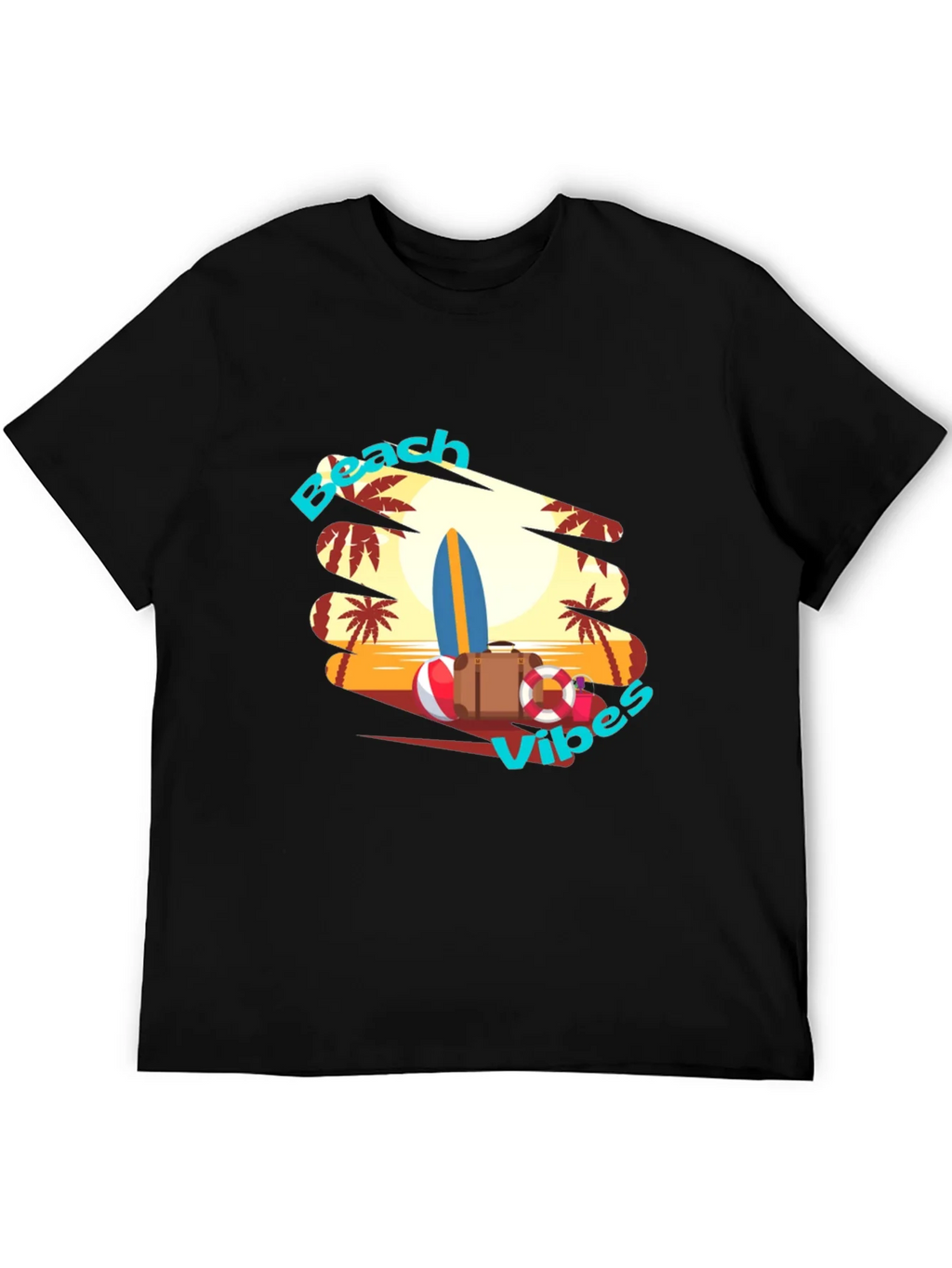 Beach Vibes Graphic T-Shirt - Tropical Summer Tee product image 8