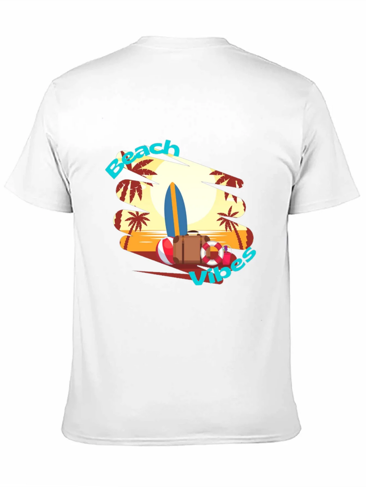 Beach Vibes Graphic T-Shirt - Tropical Summer Tee product image 2