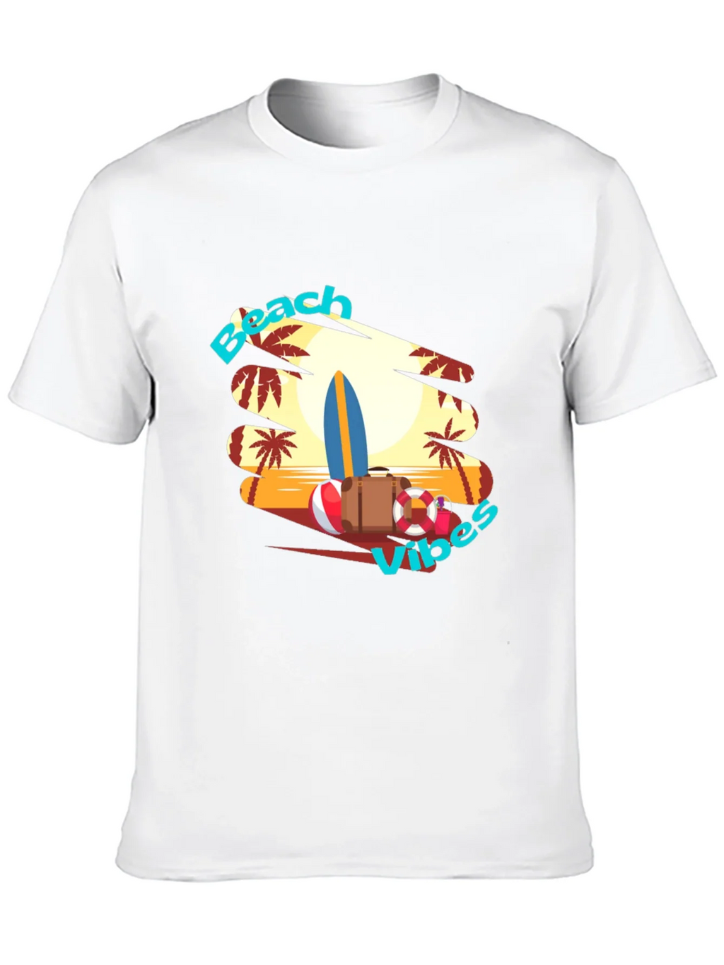 Beach Vibes Graphic T-Shirt - Tropical Summer Tee product image 12