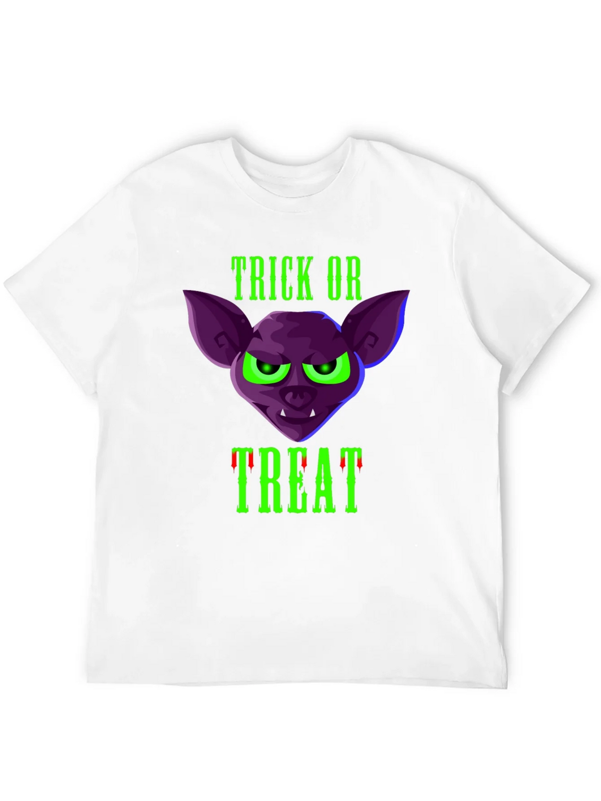 Trick or Treat Bat T-Shirt - Halloween Tee product image 3