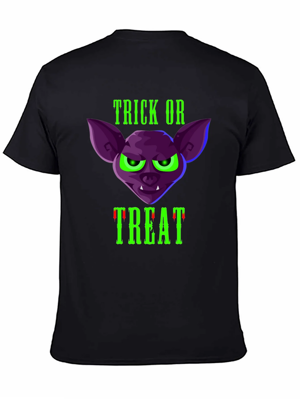 Trick or Treat Bat T-Shirt - Halloween Tee product image 7