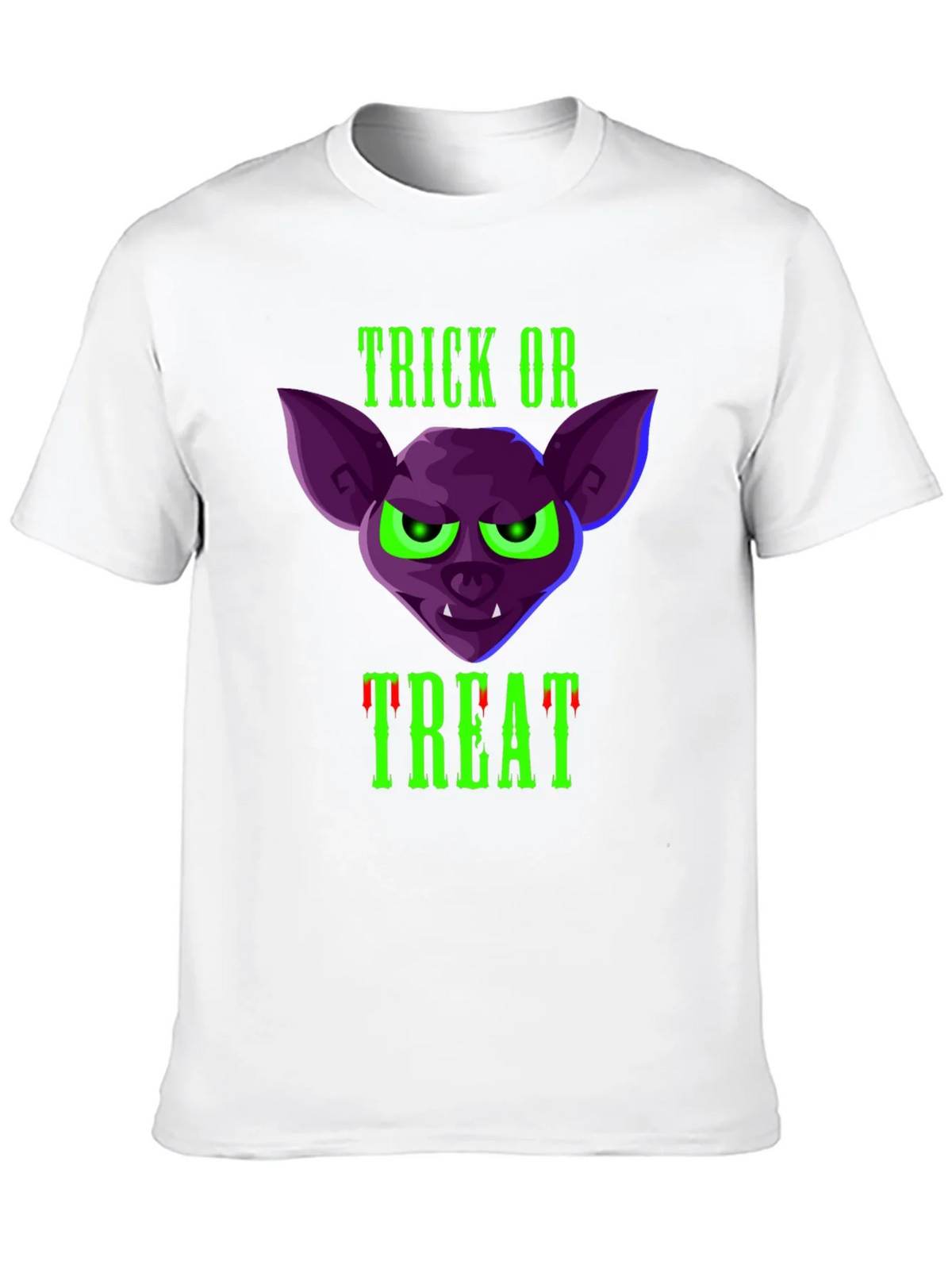 Trick or Treat Bat T-Shirt - Halloween Tee product image 12