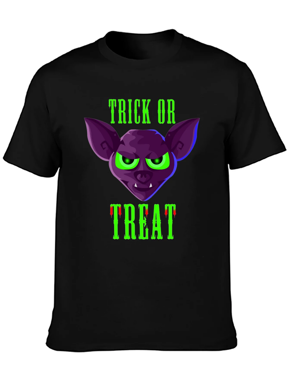 Trick or Treat Bat T-Shirt - Halloween Tee product image 6