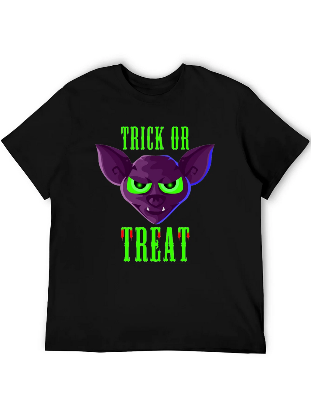 Trick or Treat Bat T-Shirt - Halloween Tee product image 8