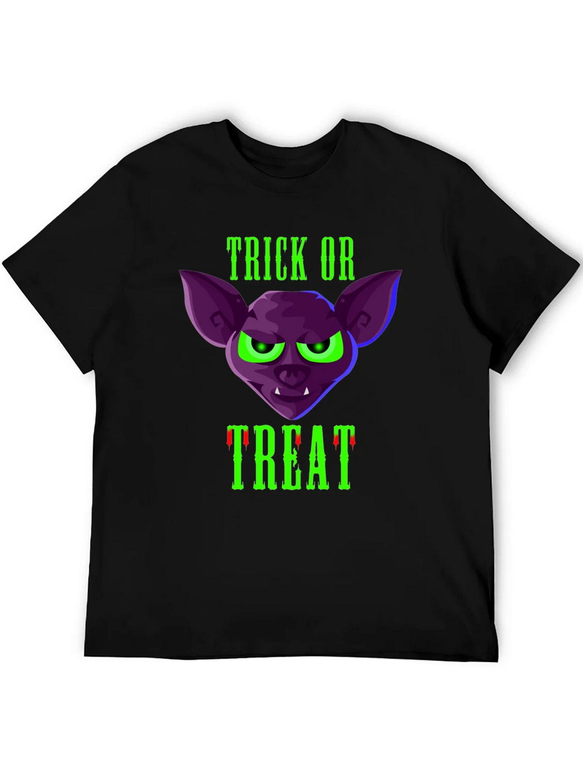 Trick or Treat Bat T-Shirt - Halloween Tee product image 8