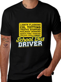 School Bus Driver Tee - Lights Flashing Humor product image 1