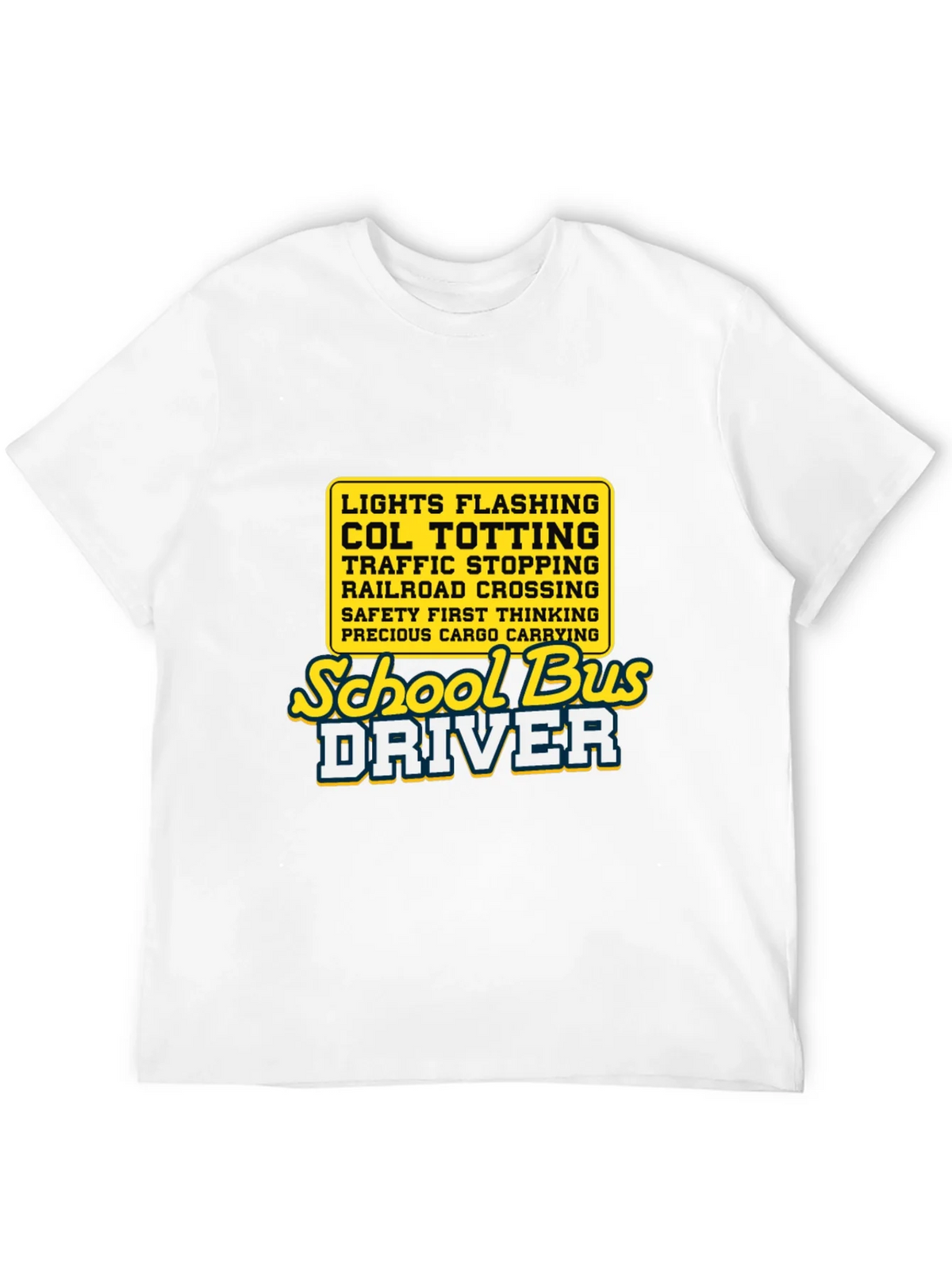 School Bus Driver Tee - Lights Flashing Humor product image 3