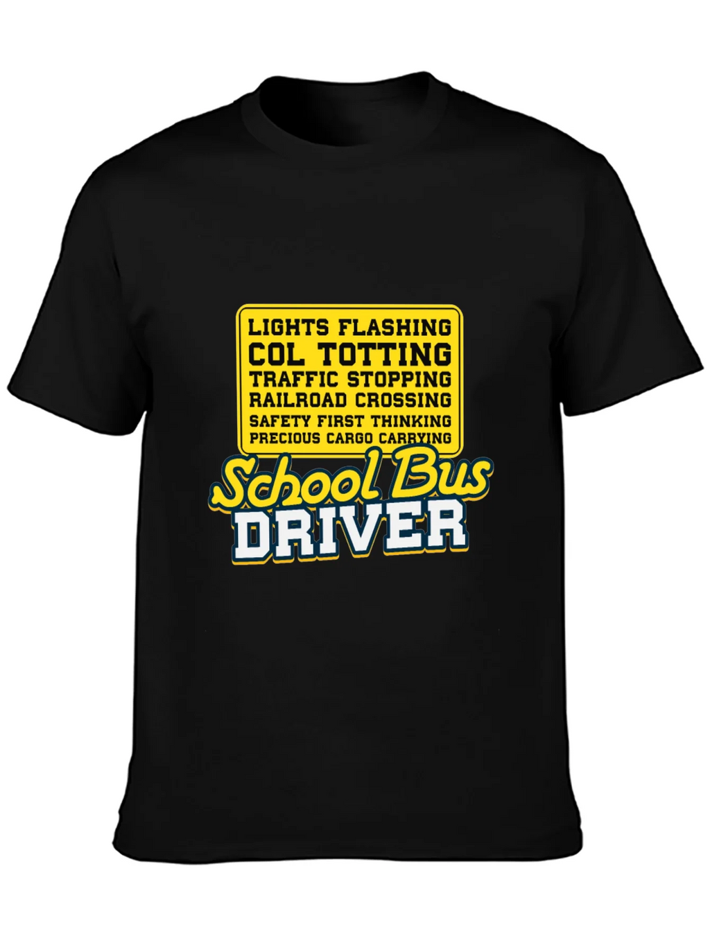 School Bus Driver Tee - Lights Flashing Humor product image 6