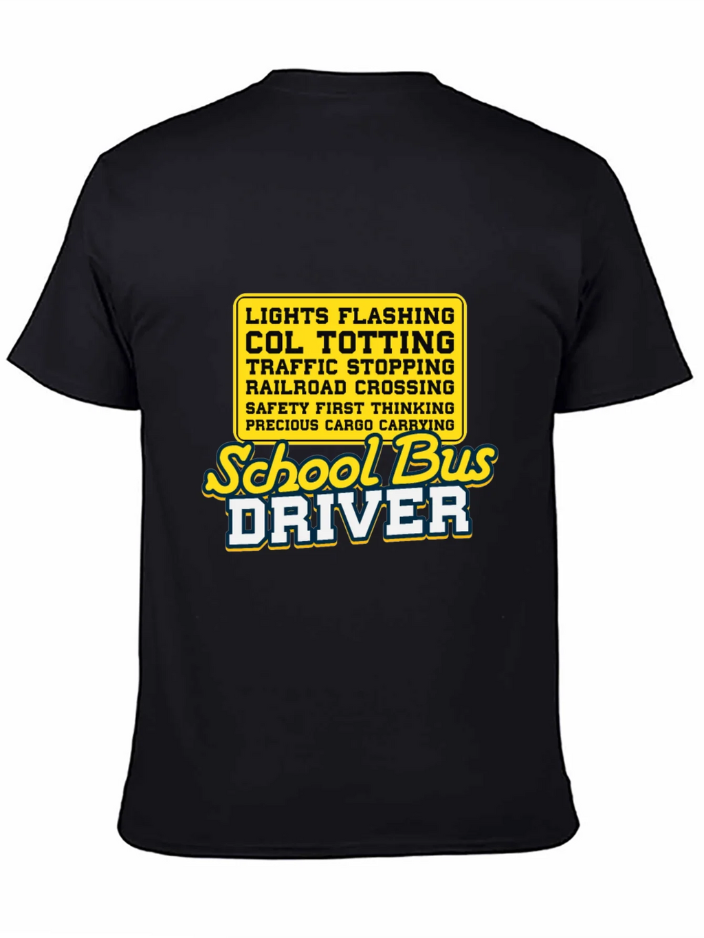School Bus Driver Tee - Lights Flashing Humor product image 7