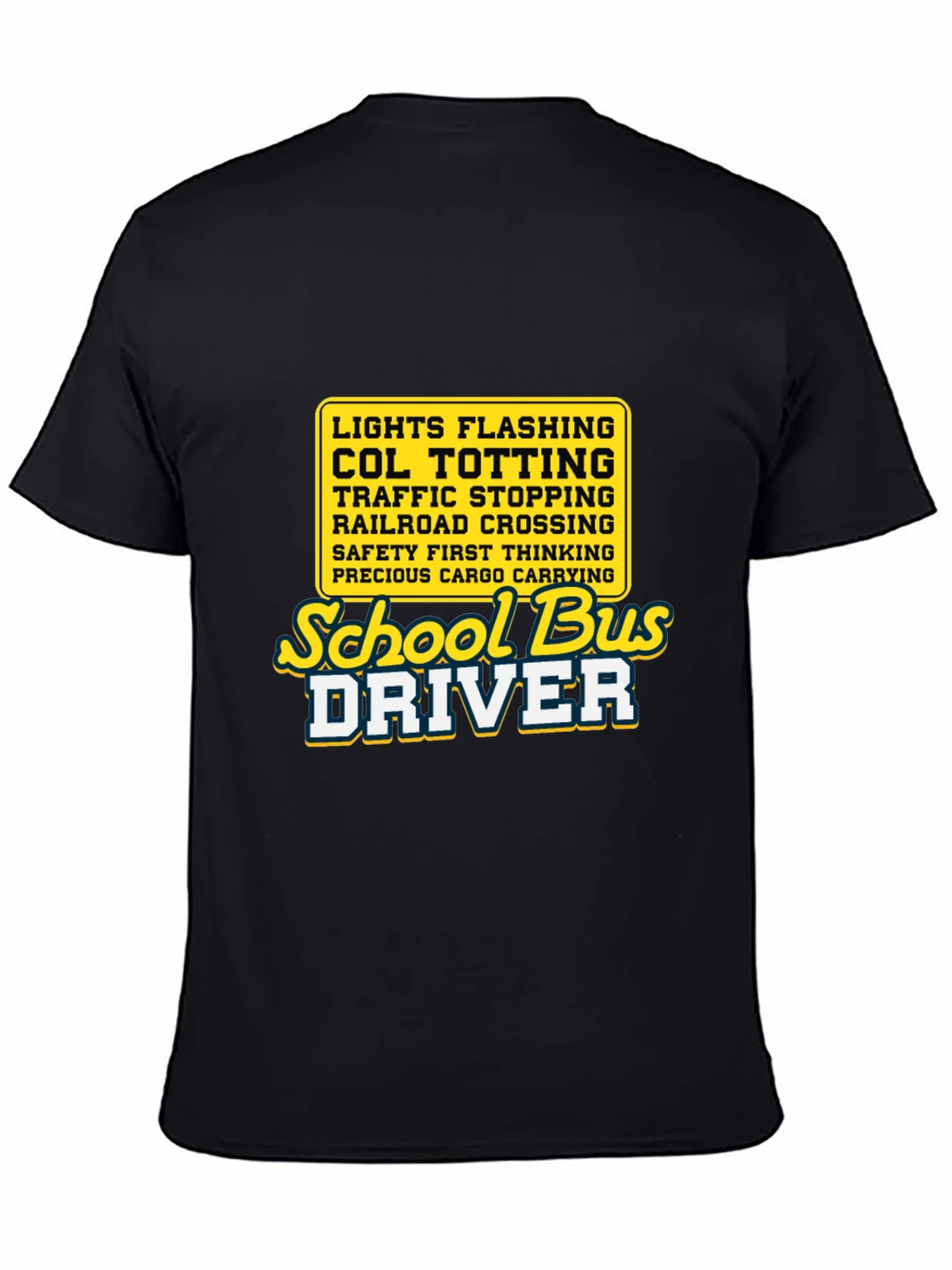 School Bus Driver Tee - Lights Flashing Humor product image 7
