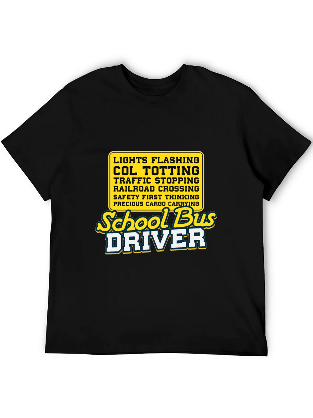 School Bus Driver Tee - Lights Flashing Humor product image 8