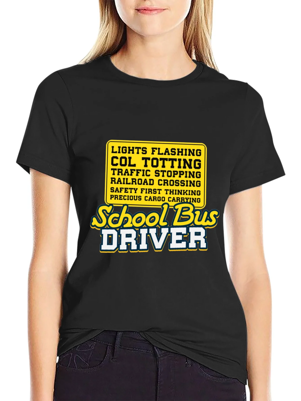 School Bus Driver Tee - Lights Flashing Humor product image 5