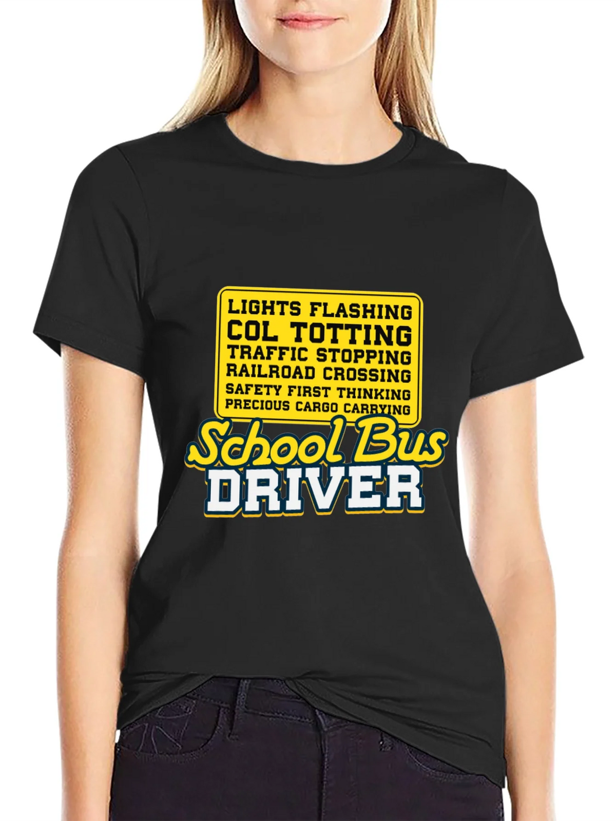 School Bus Driver Tee - Lights Flashing Humor product image 5