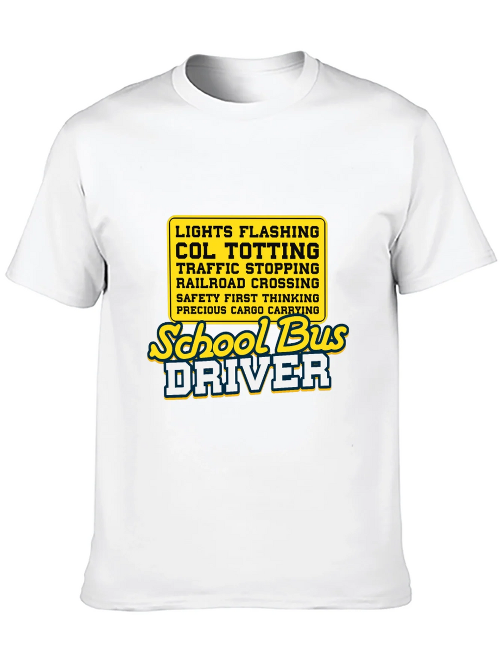 School Bus Driver Tee - Lights Flashing Humor product image 12