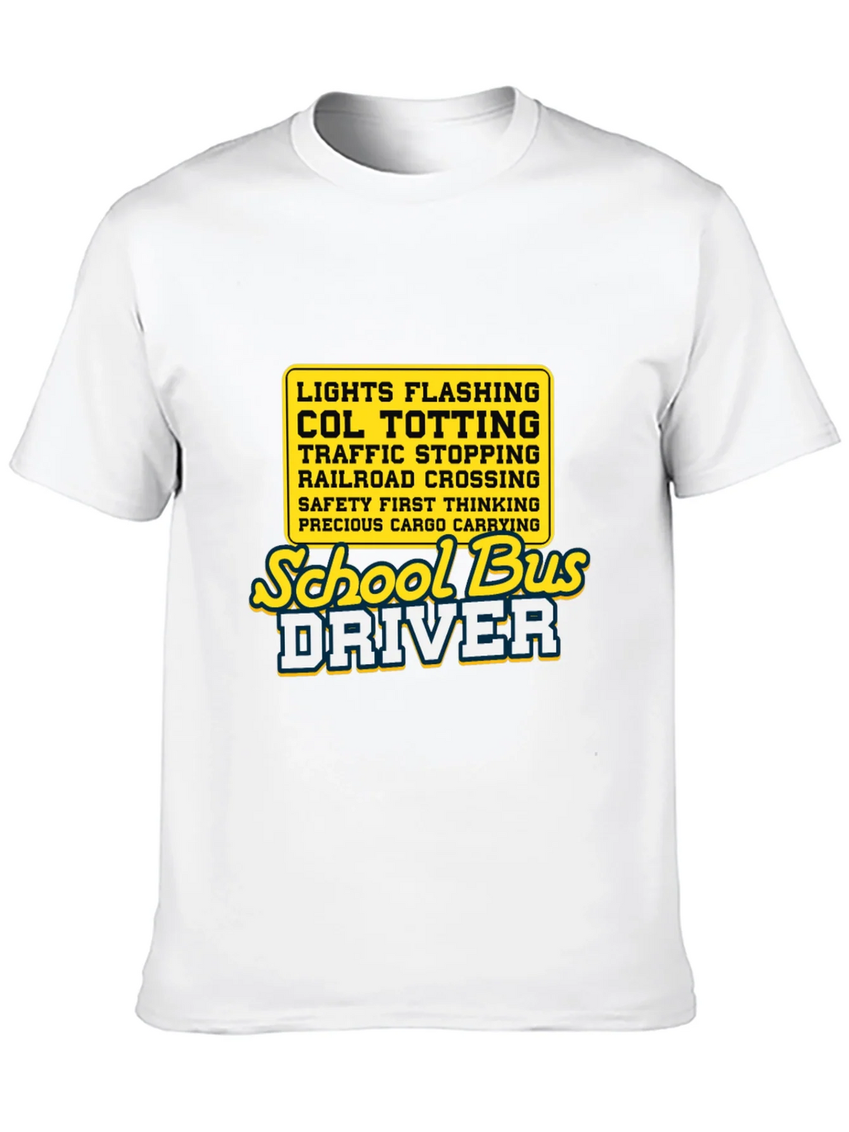 School Bus Driver Tee - Lights Flashing Humor product image 12