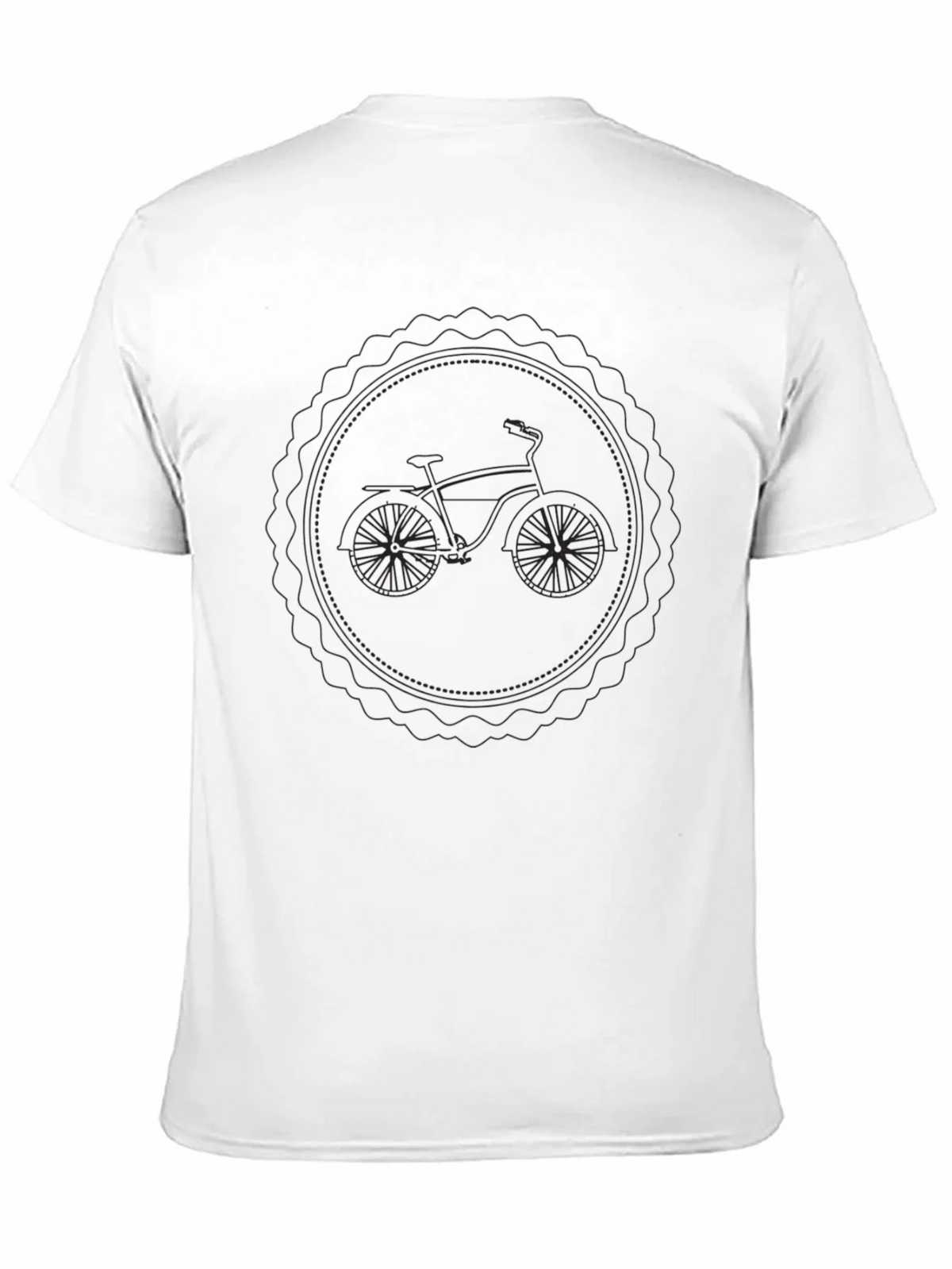 Black Bicycle Graphic Tee - Casual Style product image 2
