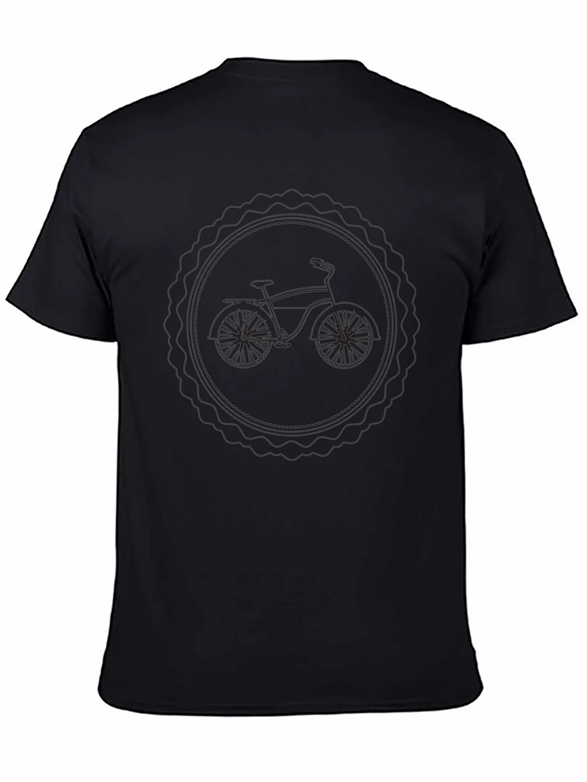 Black Bicycle Graphic Tee - Casual Style product image 7