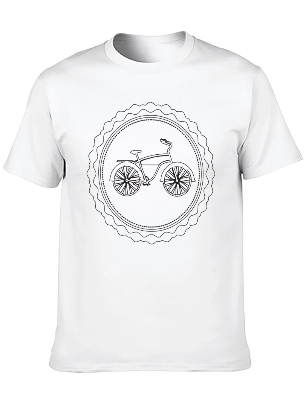 Black Bicycle Graphic Tee - Casual Style product image 12