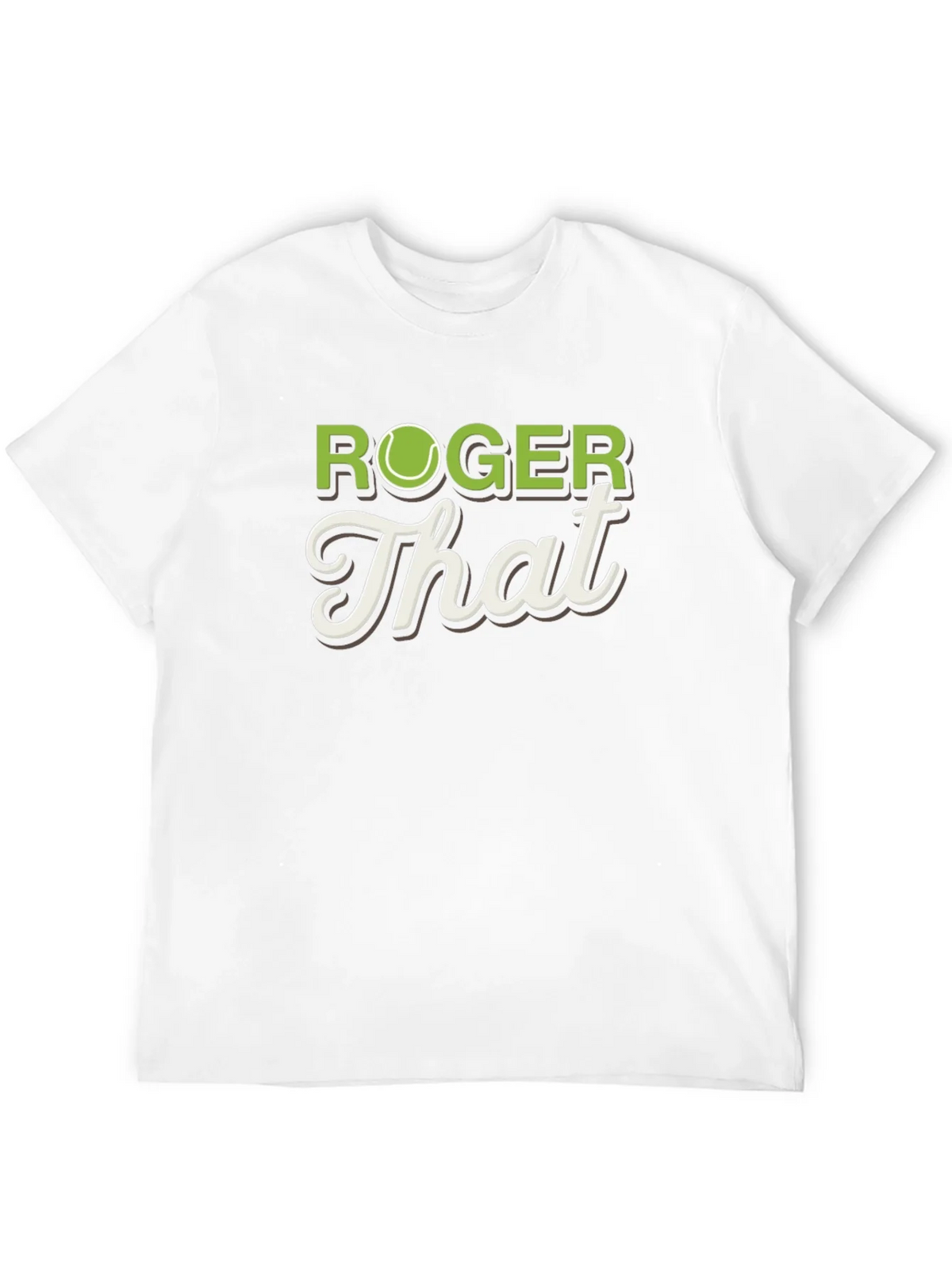 Roger That Tennis T-Shirt - Funny Player Tee product image 3