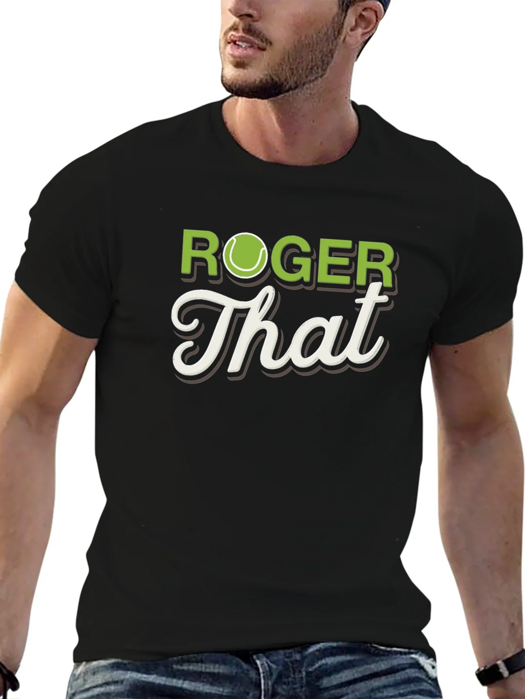 Roger That Tennis T-Shirt - Funny Player Tee product image 9