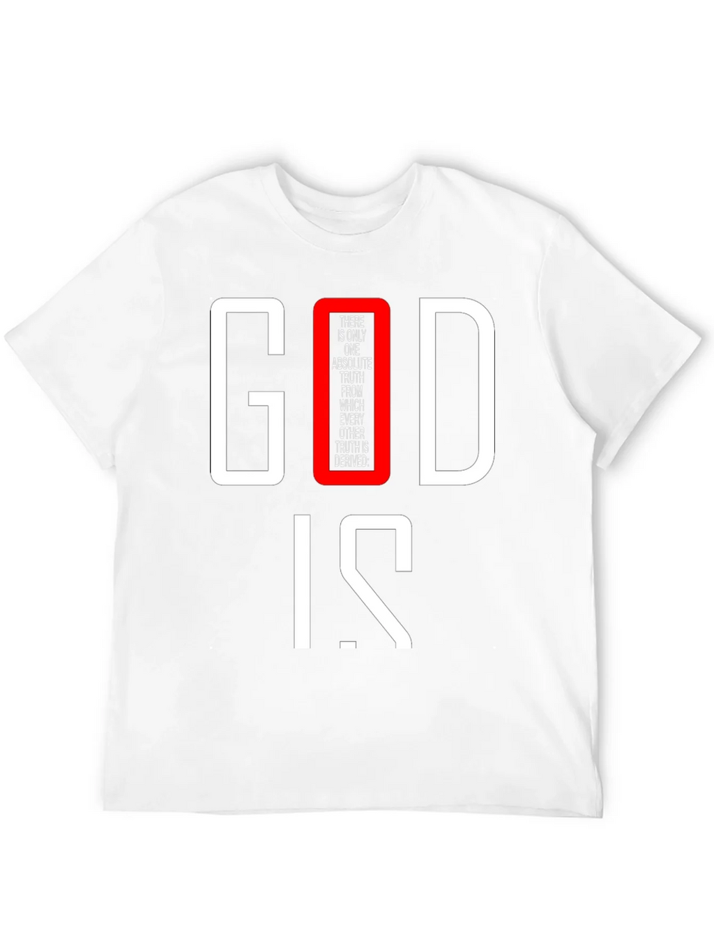 God Is Truth T-Shirt - Christian Religious Apparel product image 3
